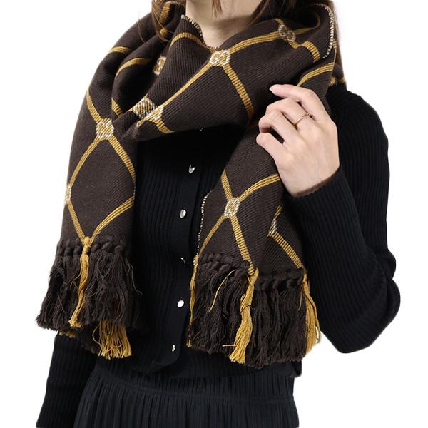 GUCCI グッチ GG Monogram Wool Scarf マフラー ストール GUCCI グッチ GG Monogram Wool Scarf マフラー ストール