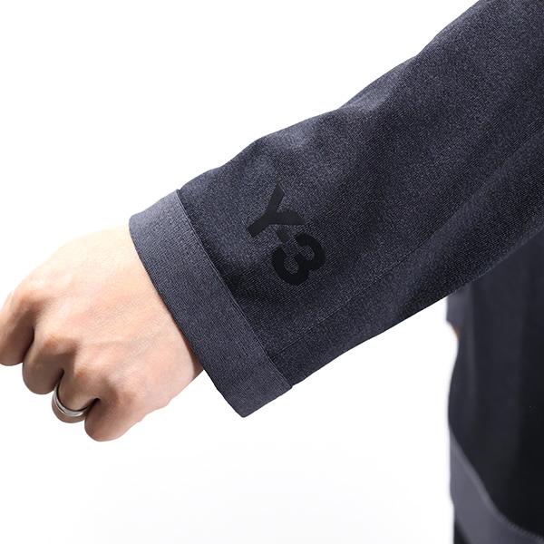 Y-3 ワイスリー U LS TEE PREM Tシャツ 長袖 クルーネック ロンT V字