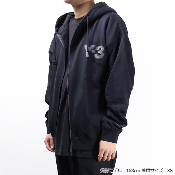 Y-3 ワイスリー スウェット Y-3 ワイスリー LOGO ZIP HODDIE パーカー ジップアップ