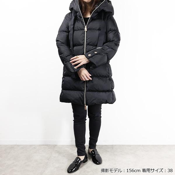 HERNO ヘルノ A-Shape Satin Down Coat ダウンコート サテン A HERNO ヘルノ A-Shape Satin Down Coat ダウンコート サテン A