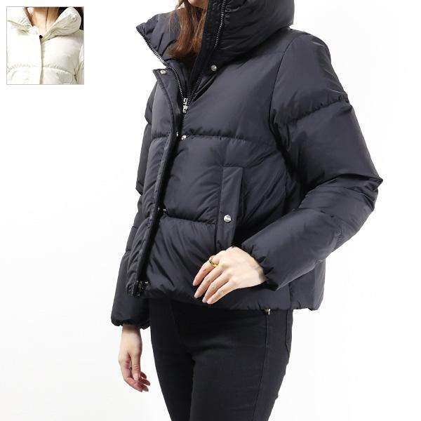 HERNO　ノーカラーインナーダウンジャケット　黒×ゴールド　44 herno-h_model01.jpg