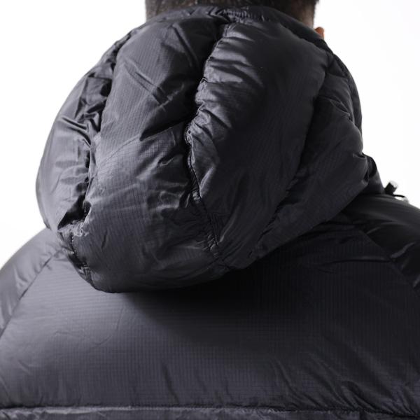 PYRENEX ピレネックス STEN 3 RIPSTOP ステン3 リップストップ ダウンジャケット フード付き ナイロン ショート丈 ジャケット ダウン ユニセックス HUW004Pの画像