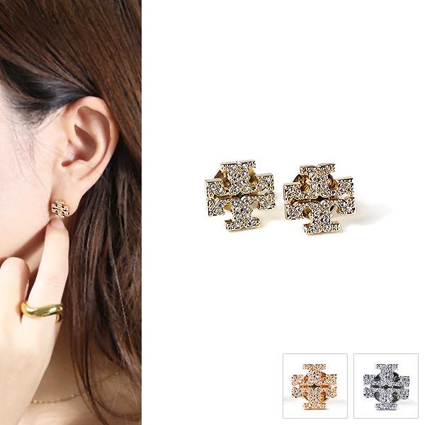 TORY BURCH（トリーバーチ） Kira Pave Stud Earrings キラ パヴェ