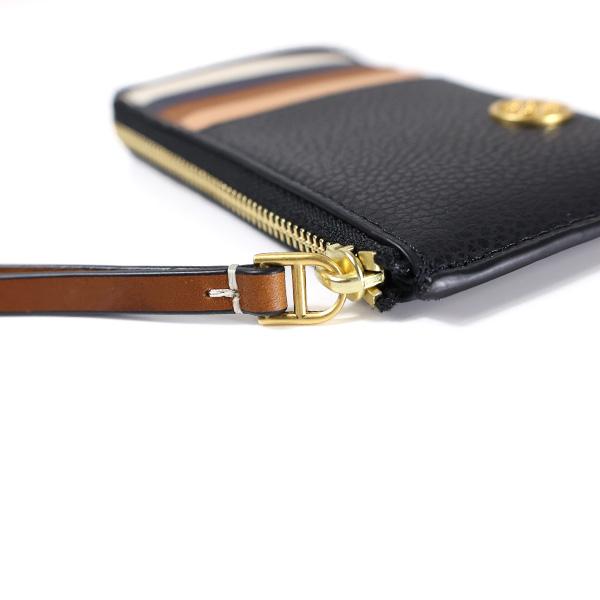 TORY BURCH トリーバーチ Robinson Pebbled Top Zip Coin Card TORY BURCH トリーバーチ Robinson Pebbled Top Zip Coin Card