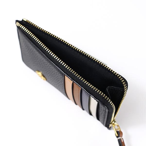 TORY BURCH トリーバーチ Robinson Pebbled Top Zip Coin Card TORY BURCH トリーバーチ Robinson Pebbled Top Zip Coin Card