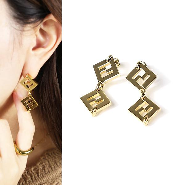 FENDI（フェンディ） Forever Fendi Earrings フォーエバー ドロップ