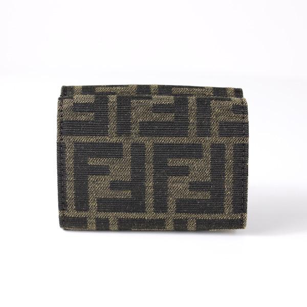 FENDI（フェンディ） Micro Tri-Fold Wallet バゲット マイクロ 三