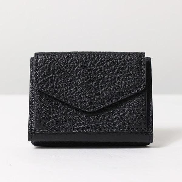 小物 MAISON MARGIELA S36UI0416 Leather wallet Embossed Leather Wallet - Tri-Folded | Maison Margiela