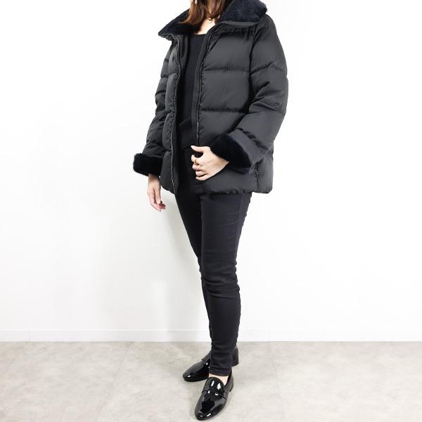 LaGアウトレット】HERNO ヘルノ Fur Down Jacket PI001949D 12414Z  