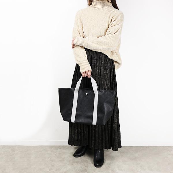 Herve Chapelier エルベシャプリエ Square Tote Bag L スクエアトートL コーテッドキャンバス トートバッグ A4対応 通勤 通学 615G LaG Onlinestoreの画像
