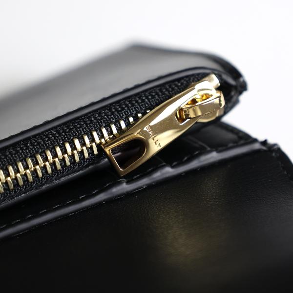 Bally（バリー） Baroque Compact Wallet 三つ折り財布 メンズ レザー