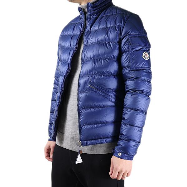 MONCLER モンクレール AGAY ダウンジャケット メンズ ナイロン フードなし ショート丈 アウター 1A00075 53279の画像