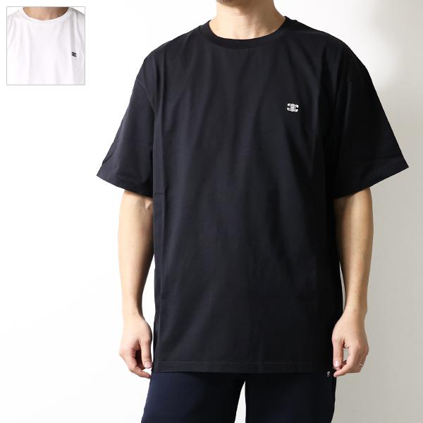 CELINE ロゴTシャツ 黒 CELINE（セリーヌ） Logo T-Shirts Tシャツ メンズ 半袖 クルーネック