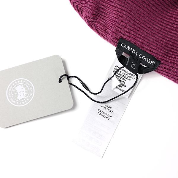   ビーニー ブラック O/S アークティック トゥック CANADA GOOSE（カナダグース） Arctic Toque Garment Dye ニット帽