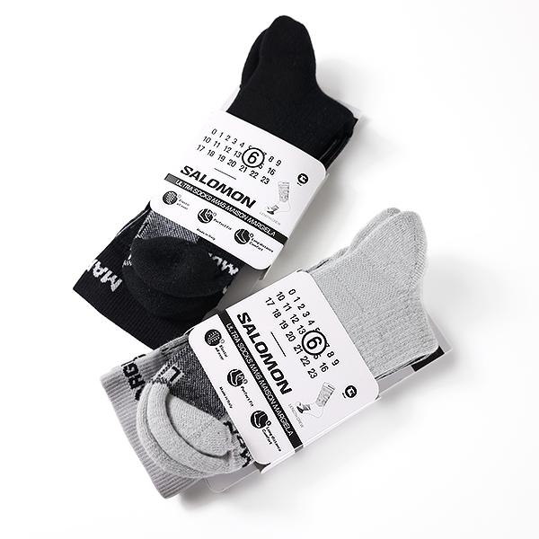 MM6 エムエムシックス Logo Socks サロモン ウルトラソックス メンズ