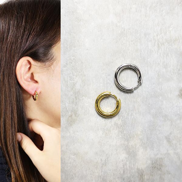 MARIA BLACK（マリアブラック） Slate Huggie Earring ハギー ピアス
