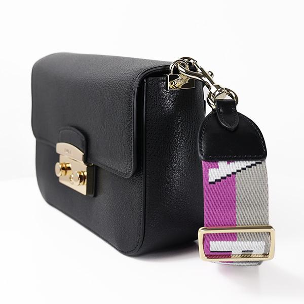 【極美品】フルラ メトロポリス 2way ショルダーバッグ レザー バイカラー FURLA（フルラ） METROPOLIS S CROSSBODY BAG ショルダーバッグ メトロ
