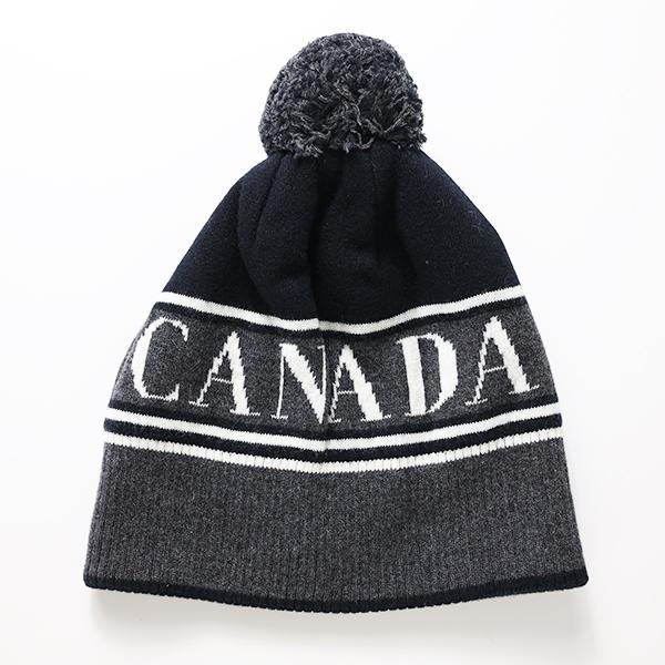 CANADA GOOSE（カナダグース） ニット帽 CANADA GOOSE POM TOQUE ポム