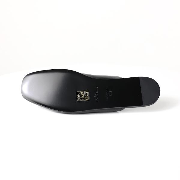 Givenchy ブラック ミュール　36ハーフ ブランドロゴ ラバーフラット サンダル - ブラック - ハイ