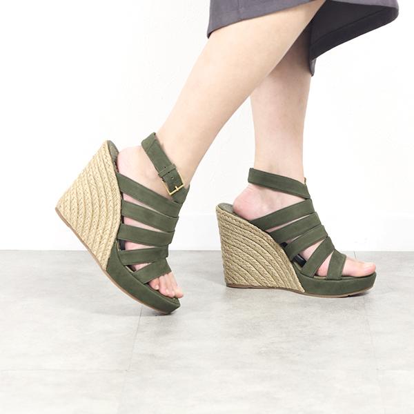 TORY BURCH（トリーバーチ） サンダル Espadrilles Wedge Sandals
