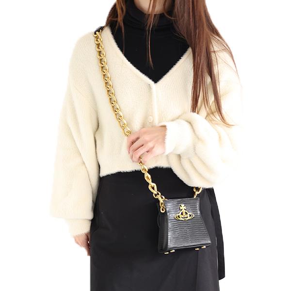 Vivienne Westwood ヴィヴィアンウエストウッド ハンドバッグ KELLY SMALL HANDBAG ケリー 4201008FU L004F LA ショルダーバッグ チェーン LaG Onlinestore
