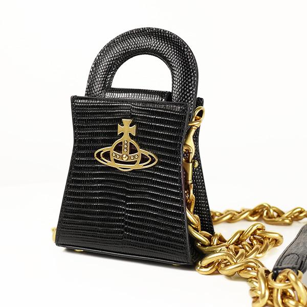 Vivienne Westwood ヴィヴィアンウエストウッド ハンドバッグ KELLY SMALL HANDBAG ケリー 4201008FU L004F LA ショルダーバッグ チェーン LaG Onlinestore