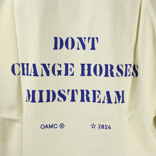OAMC（オーエーエムシー） Tシャツ Logo T-Shirts 24E28OAJ14 COT00912