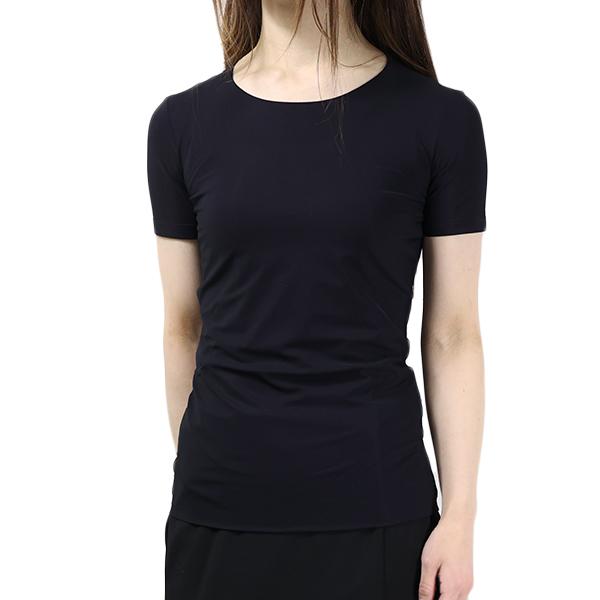 ジルサンダー　ブラック　Tシャツ　レディース JIL SANDER（ジルサンダー） Tシャツ Stretch T-Shirts JSCU705033