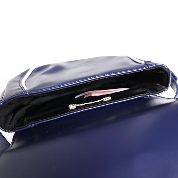 新品同様 マルニ スマイルバッグ ポリエステル ネイビー ショルダーバッグ 0470【中古】MARNI MARNI - 新品同様 マルニ スマイルバッグ ポリエステル ネイビー