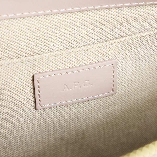 A.P.C. アーペーセー バケットバッグ VIRGINIE BAGUETTE BAG バーニー PXBRU-F61837 レディース ショルダーバッグ ハンドバッグ レザー 鞄 LaG Onlinestoreの画像