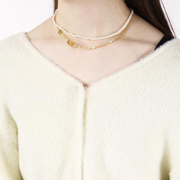 Christian Dior ディオール ネックレス Petit CD Nacklace プチ