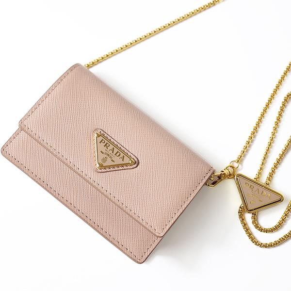 PRADA プラダ カードケース SAFFIANO TRIANG Card Case