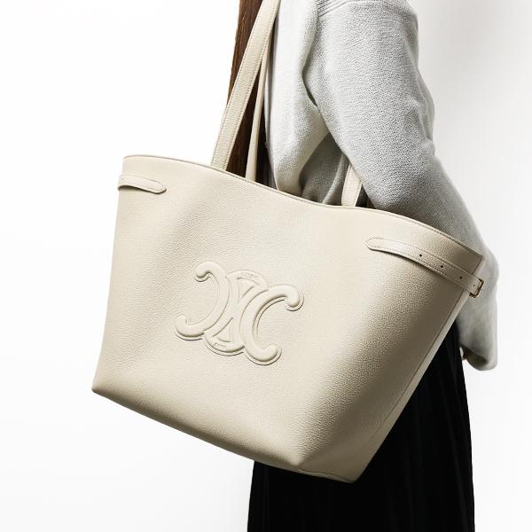 CELINE セリーヌ トートバッグ カバ ミディアム CELINE（セリーヌ） トートバッグ Medium Cabas Anais Tote Bag カバ