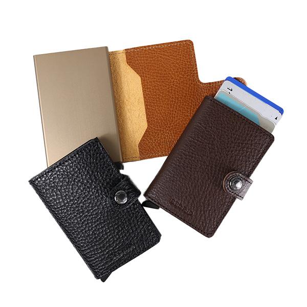 SECRID ミニ財布 カードケース 財布 レザー スキミング防止 SECRID セクリッド ミニウォレット Mini Wallet VEGETABLE
