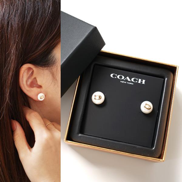 COACH（コーチ） ピアス Pearl Earrings 37351511 GLD107 レディース