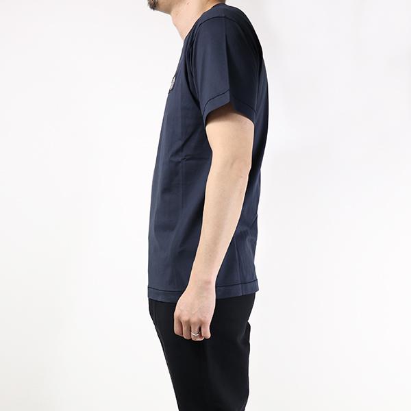 STONE  ネイビー ポロシャツ スリムフィット 中古・古着通販】STONE ISLAND (ストーンアイランド) ポロシャツ