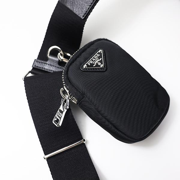 【LaG ヴィンテージ】PRADA プラダ ショルダーバッグ Re-edition 2005 Re-nylon Shoulder Bag 1BH204 R064 F0002 ポーチ付き チェーン ロゴ LaG Onlinestore_8
