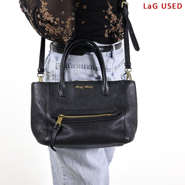 miu miu（ミュウミュウ） 【中古品】miumiu ハンドバッグ 2way Hand 