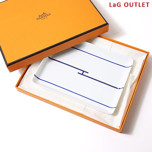 箱付き タグ付き未使用◆エルメス◆スクエアプレート◆メスクラン◆お皿 HERMES（エルメス） 【LaGアウトレット】HERMES お皿 Rhythm Square