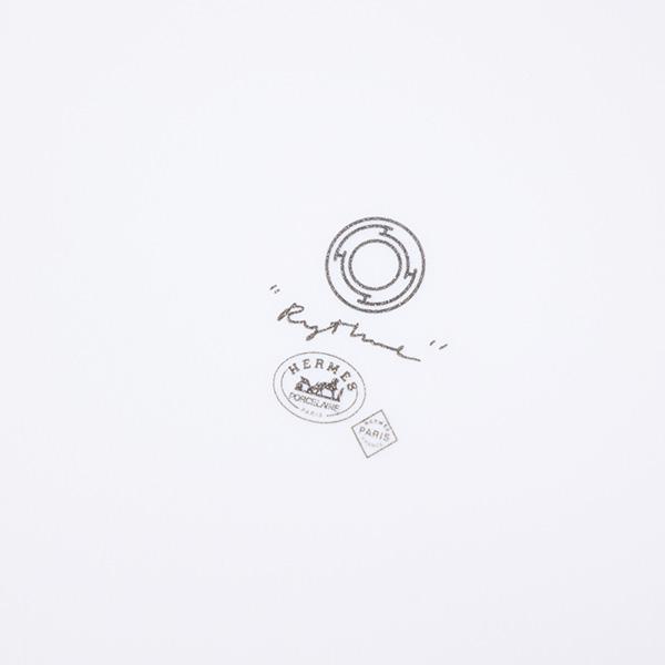 HERMES 【LaGアウトレット】HERMES エルメス お皿 Rhythm Square