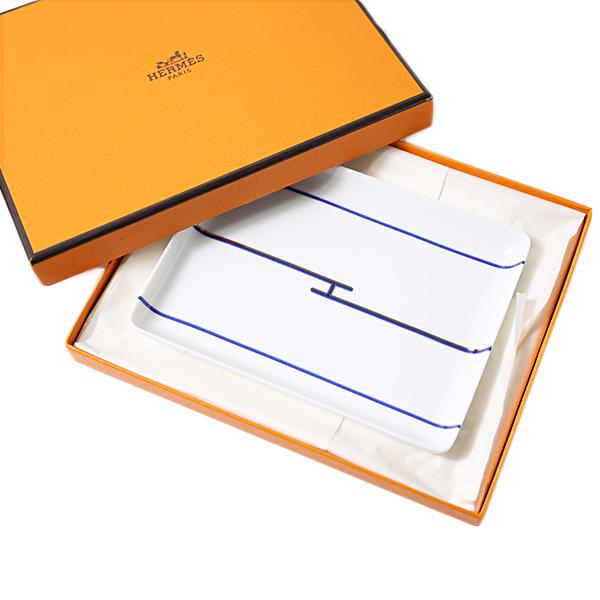 HERMES 【LaGアウトレット】HERMES エルメス お皿 Rhythm Square