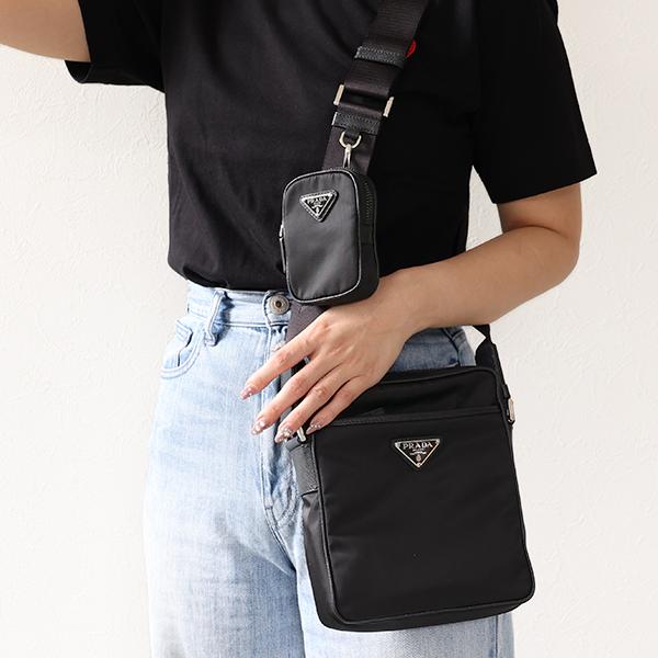 PRADA（プラダ） ショルダーバッグ Re-Nylon and Saffiano Leather