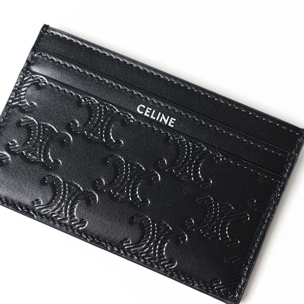 TRIOMPHE CELINE セリーヌ カードケース Triomphe Embossed
