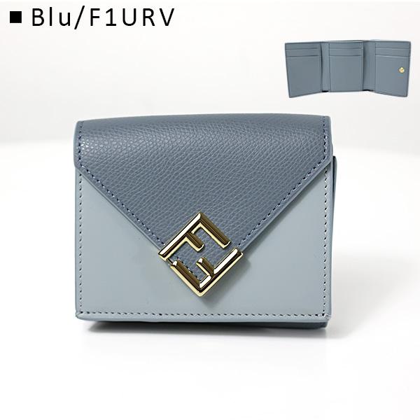 Fendi フェンディ FENDI 三つ折り財布 コンパクトウォレット エフイズ FENDI（フェンディ） 三つ折り財布 FF Diamond Tri-Fold Wallet FF