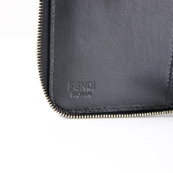 FENDI（フェンディ） 二つ折り財布 FF Diamond Zip Around Bi-Fold