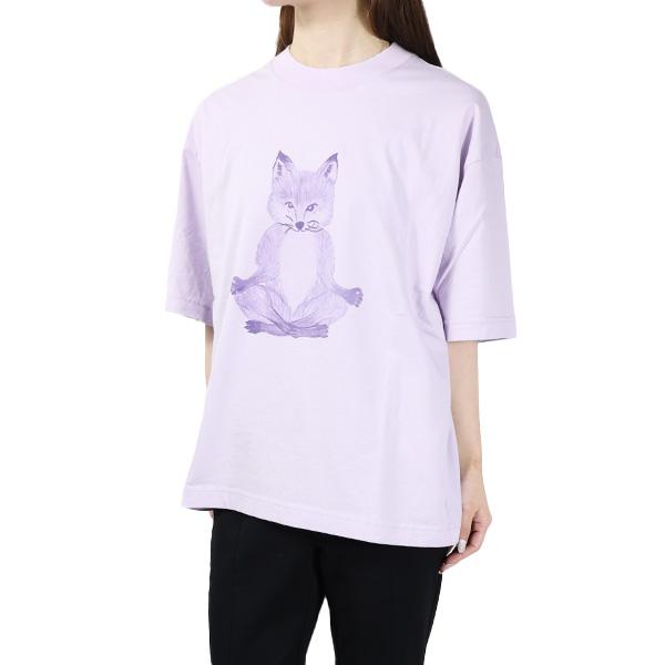 MAISON KITSUNE Maison Kitsune メゾンキツネ Tシャツ Yoga Fox