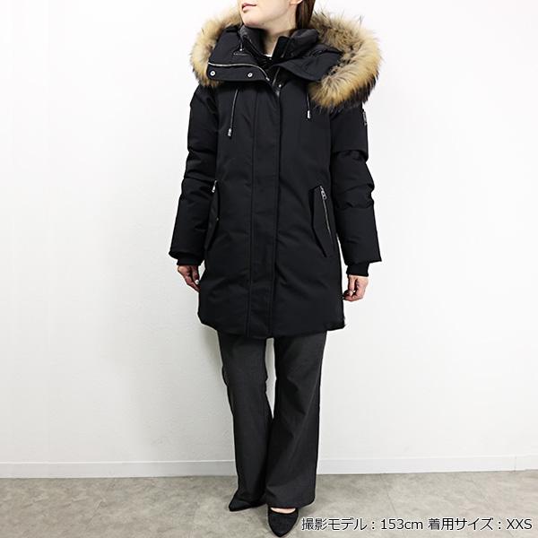 MACKAGE マッカージュ ダウンジャケット KINSLEE-F Down Jacket レディース 撥水 耐水 フード付き ラクーンファー ダウンコート ロゴ アウター LaG Onlinestoreの画像