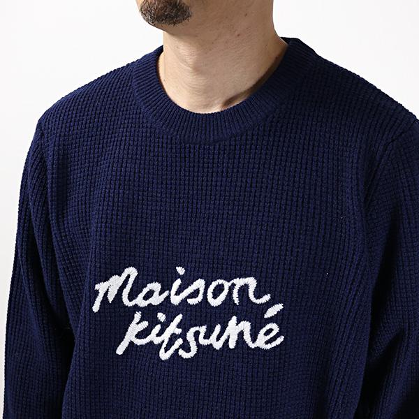 MAISON KITSUNE（メゾン キツネ） ニット Handwriting Sweater