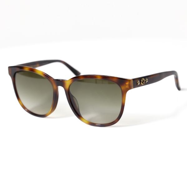 GUCCI グッチ サングラス インターロッキングG GG0232SK ブラック系×レンズ クリアブラックグラデーション系 プラスチック ユニセックス ビー 美品 GUCCI（グッチ） サングラス インターロッキング GG アジアンフィット