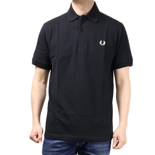 FRED PERRY 黒 ポロシャツ The Fred Perry Shirt - G12(8 157：BLACK / CHAMPAGNE): | FRED PERRY